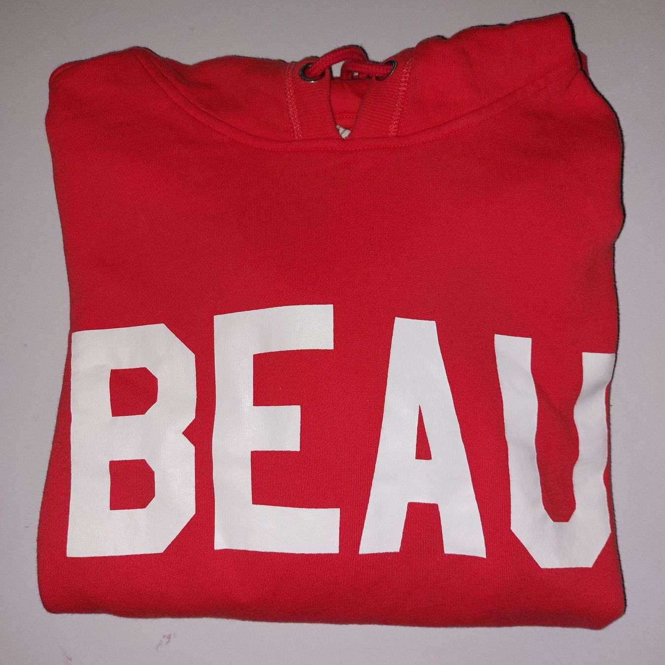 H&M Maglioni & Felpe: Sweat à capuche rouge H&M "BEAU" taille M – Nuovo (secondo la descrizione) da Oberburg venduto da Ines2019