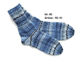 Socken handgestrickt   Gr.40/41   Nr.40