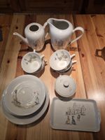 Kaffeegeschirr Montmarte Rheinpfalz Porzelan