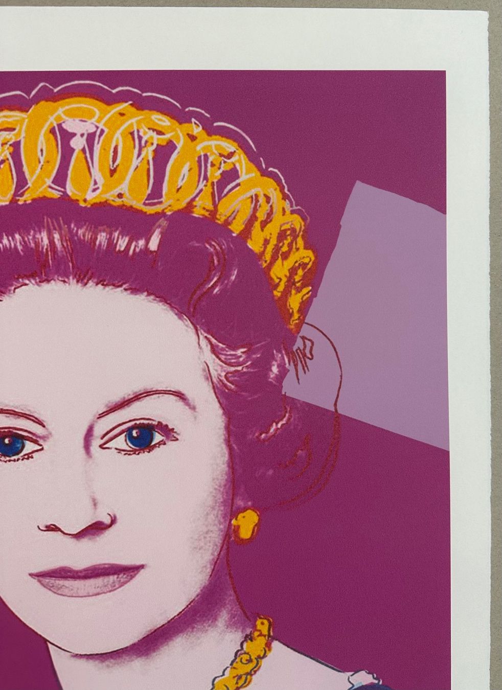 Dipinti: Warhol: Queen Elizabeth, POP Art 91/100 – Nuovo (secondo la descrizione) da Meilen venduto da Smgdesign 4