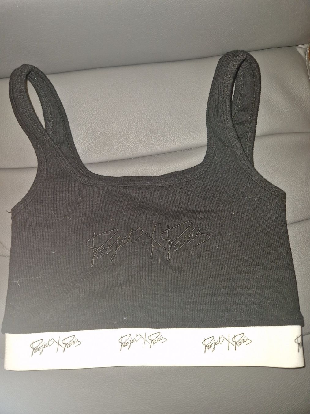 Top: Brassière noire project x Paris taille S – Nuovo (secondo la descrizione) da Versoix venduto da aline_b 2