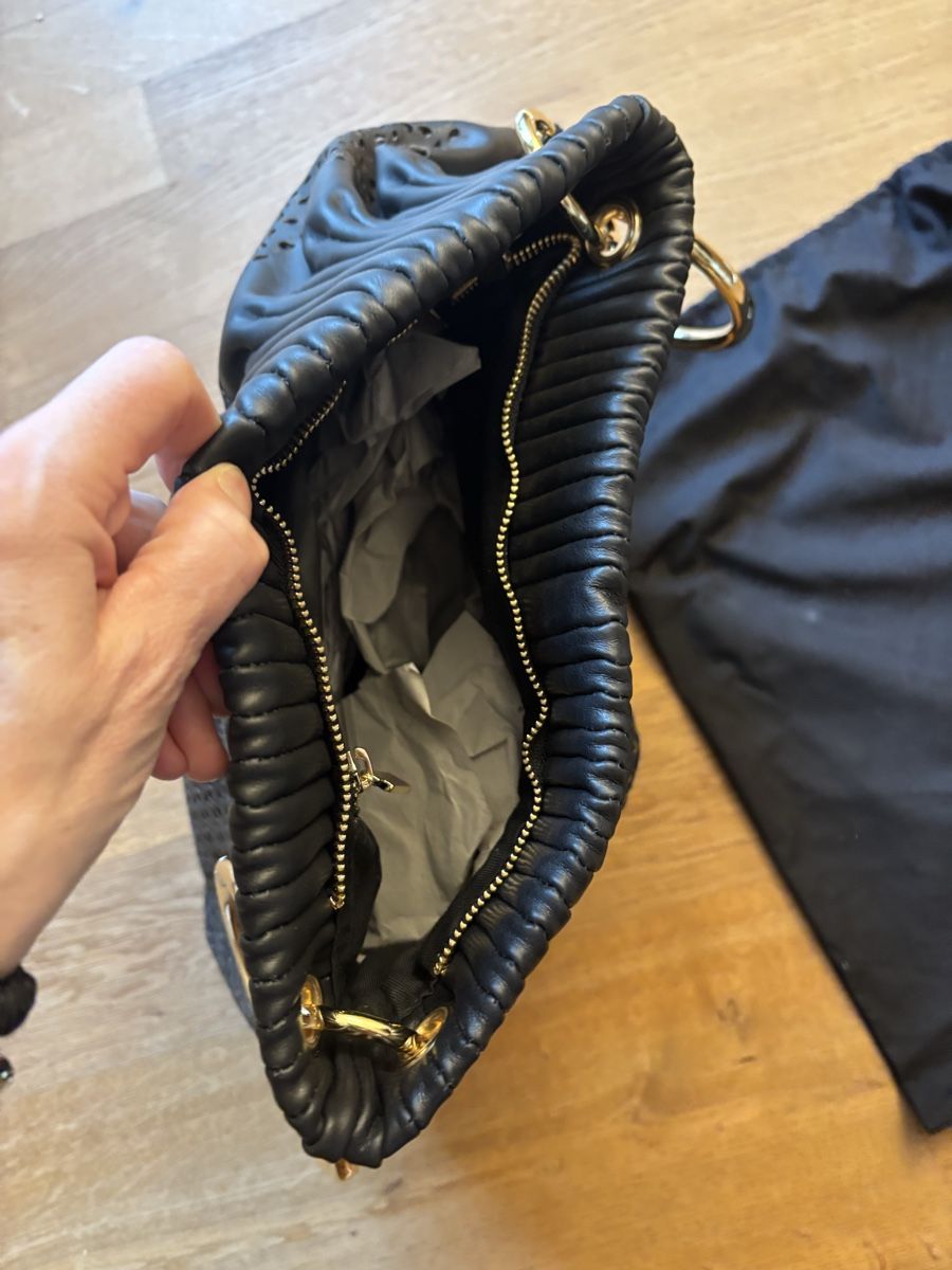 Borse da donna: ALMALA Firenze borsa secchiello nera-Come nuova! – Nuovo e nell'imballaggio originale da Zürich venduto da san_qzr2 1