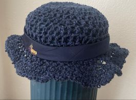 Sommerhut, Damen,, blau, neuwertig!