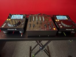 Pioneer DJ Set – 2x Pioneer XDJ-700 + Pioneer DJM-600