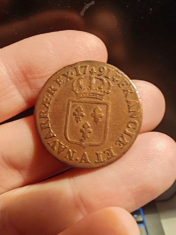 Tutti le monete: Sol - Louis XVI - 1791 - 2 éme semestre léopard – Usato da Bex venduto da sni_q7lh