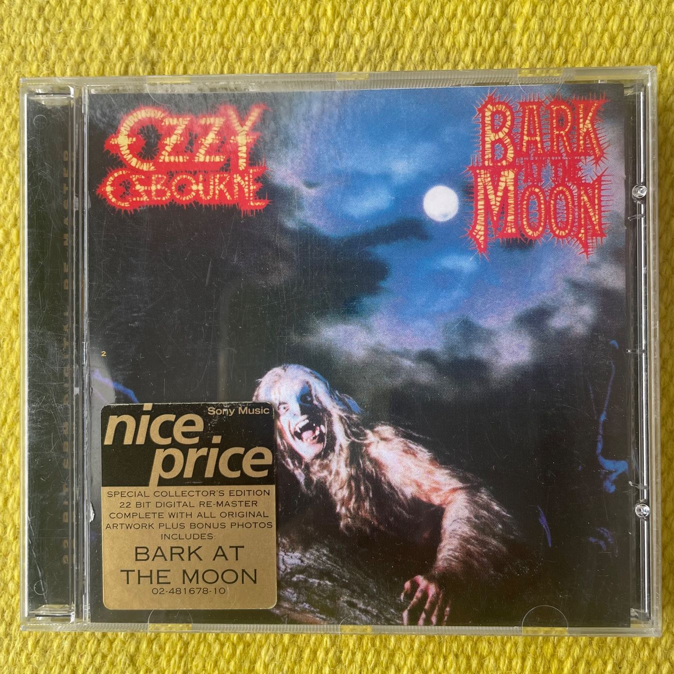 CD: OZZY OSBOURNE-22BIT SBM RE MASTER BARK AT THE MOON – Usato da Rorschacherberg venduto da CD-Roli