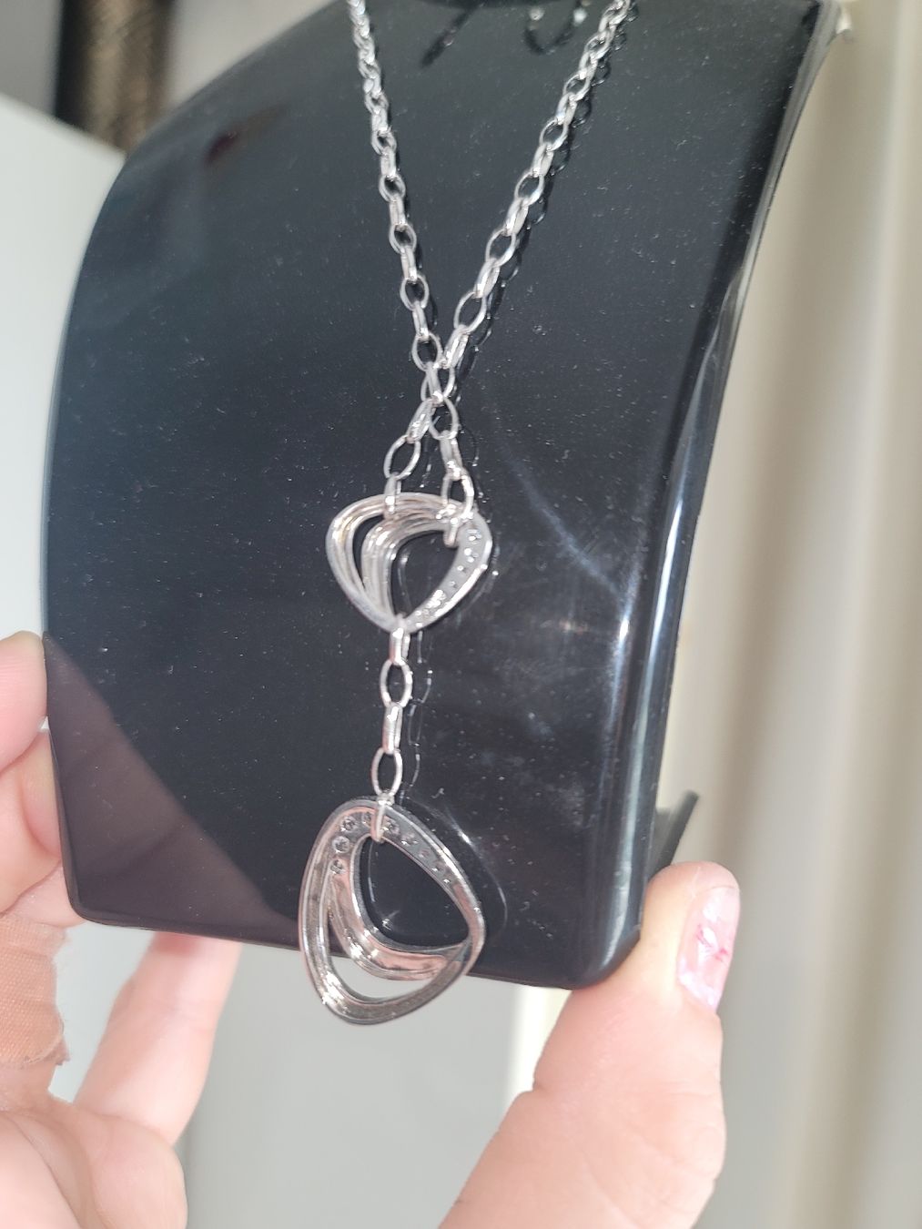 Catenine: Kette silbern, collier extra argent, statement bijoux, Chain – Usato da Zollikerberg venduto da Nice_Name 4