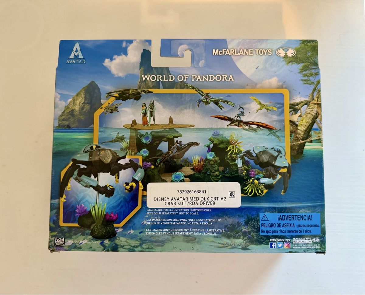 Statuette: Avatar 2: CET-OPS Crabsuit Actionfigur – Nuovo e nell'imballaggio originale da Oberembrach venduto da theZaz 1