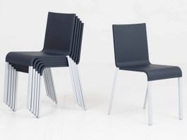 Vitra .03 Stuhl von Maarten Van Severen in Dunkelblau