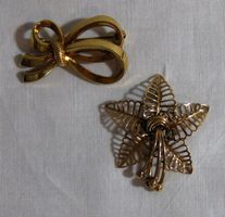2 Broschen Vintage AMERICAN GOLD