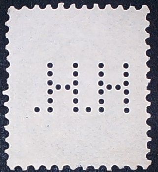 Alle Briefmarken: Perfin   10 – Gebraucht aus Opfikon von webstar30 1