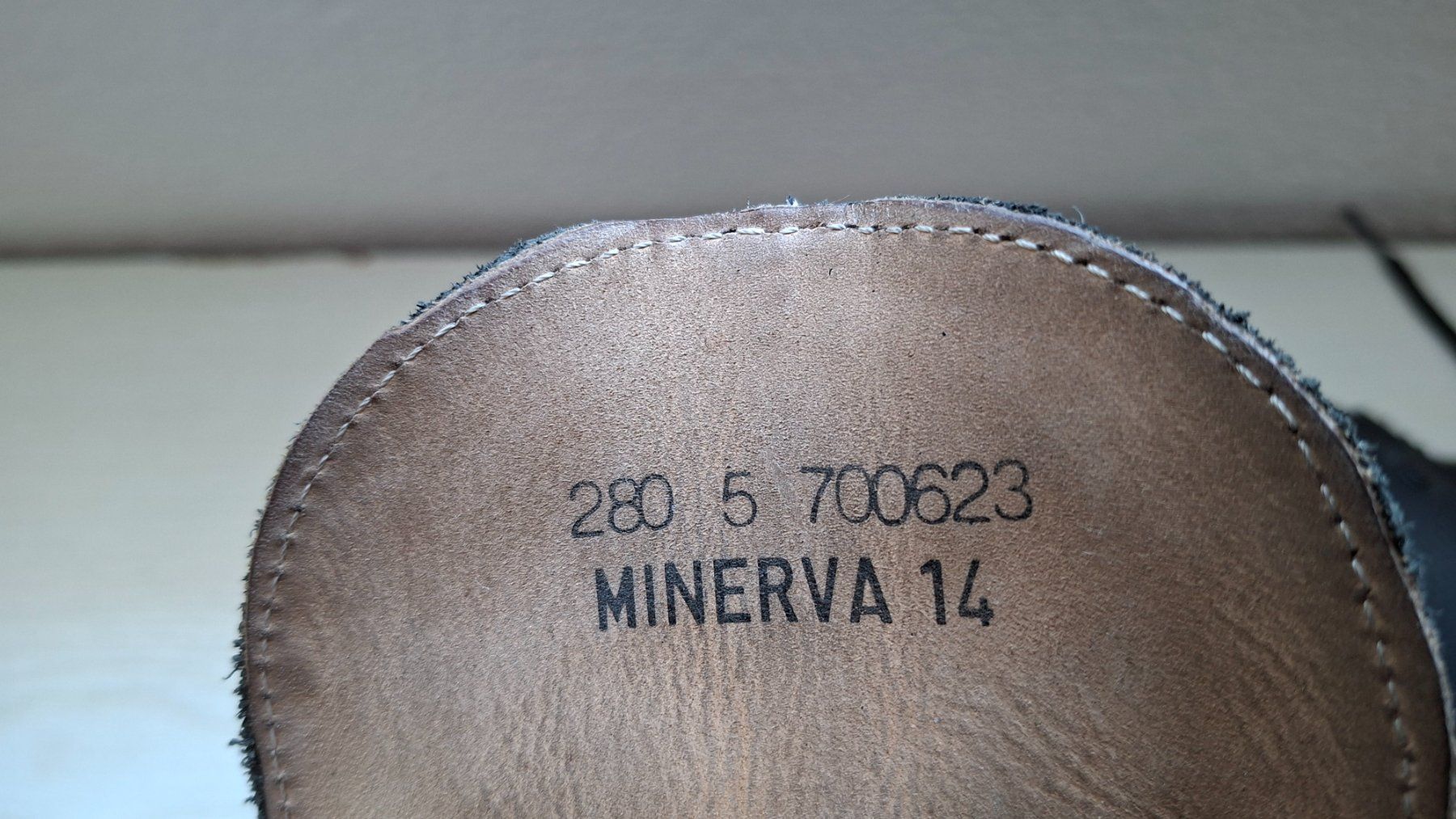 Minerva Herrenschuhe: Militärschuh – Gebraucht aus Brunnen von ristei 1