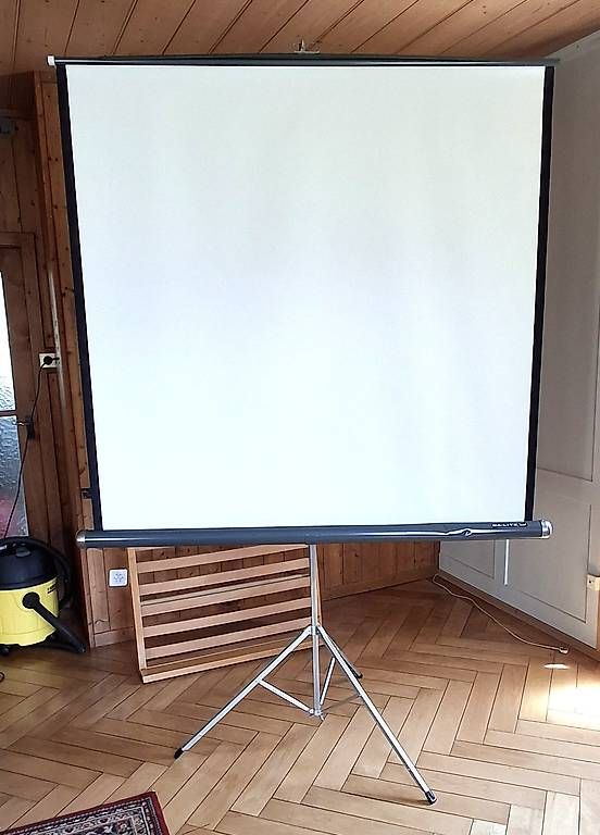 Sonstige Dekorationen & Accessoires: Da-Lite Versatol Projektionsleinwand mit Stativ – Gebraucht aus Rüti ZH von Liliane_market