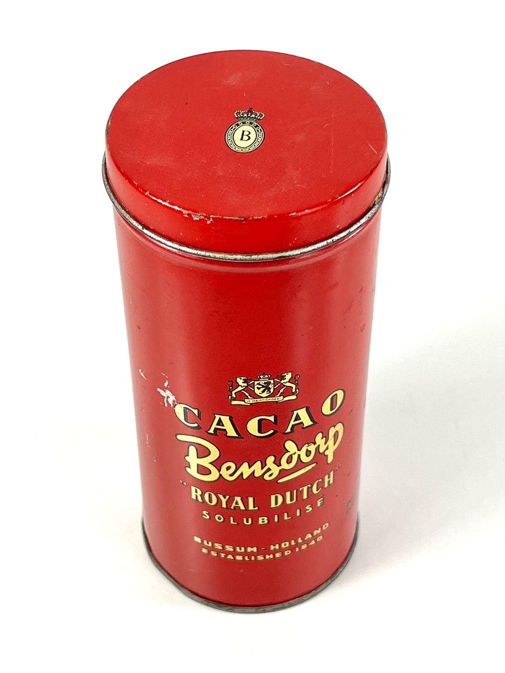 Dosen: Blechdose BENSDORP CACAO, Genua 1985 – Gebraucht aus Zürich von Arche_Brockenhaus 1