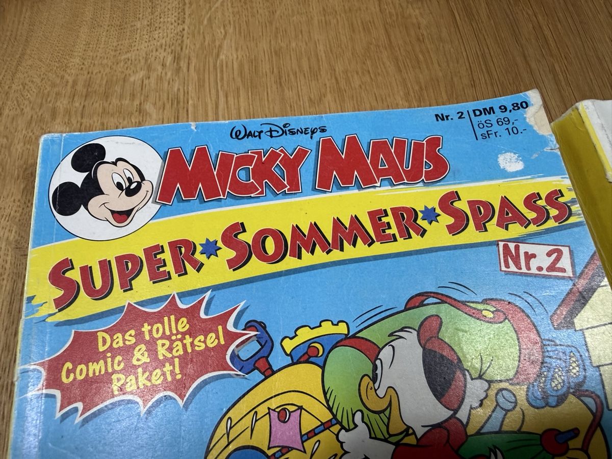 Fumetti: Micky Maus Super Sommer Spass Nr. 2+3 - Comic – Usato da Wallisellen venduto da FabianB 1