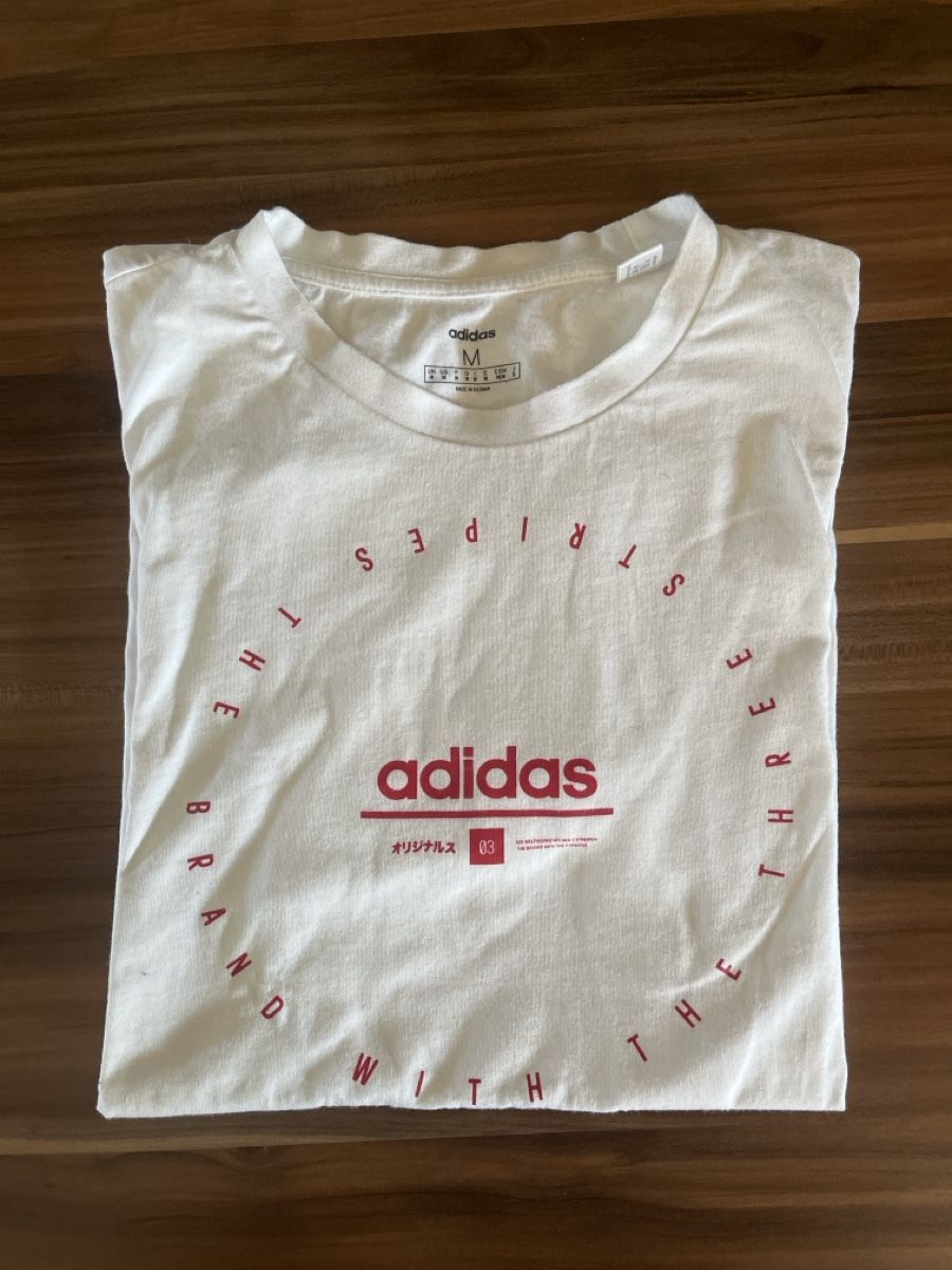 Adidas T-shirt: Adidas T-Shirt Gr.M Herren – Usato da Zollbrück venduto da 1nicu1