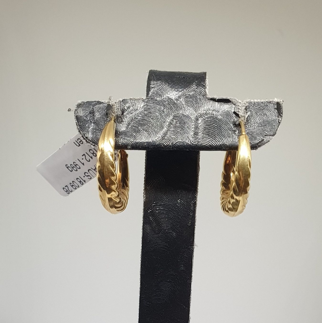 Orecchini pendenti & Orecchini a lobo: Echt 18K Gold Creolen – Usato da Luzern venduto da luzerngoldhaus