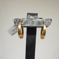 Echt 18K Gold Creolen