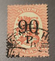Finnland alte briefmarke