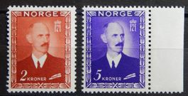 Norwegen Kat. 317-318 ** 1946 Kat. 50 Euro