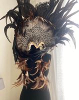 Feder Kopfschmuck Fasnacht Karneval Show Festival Tribal