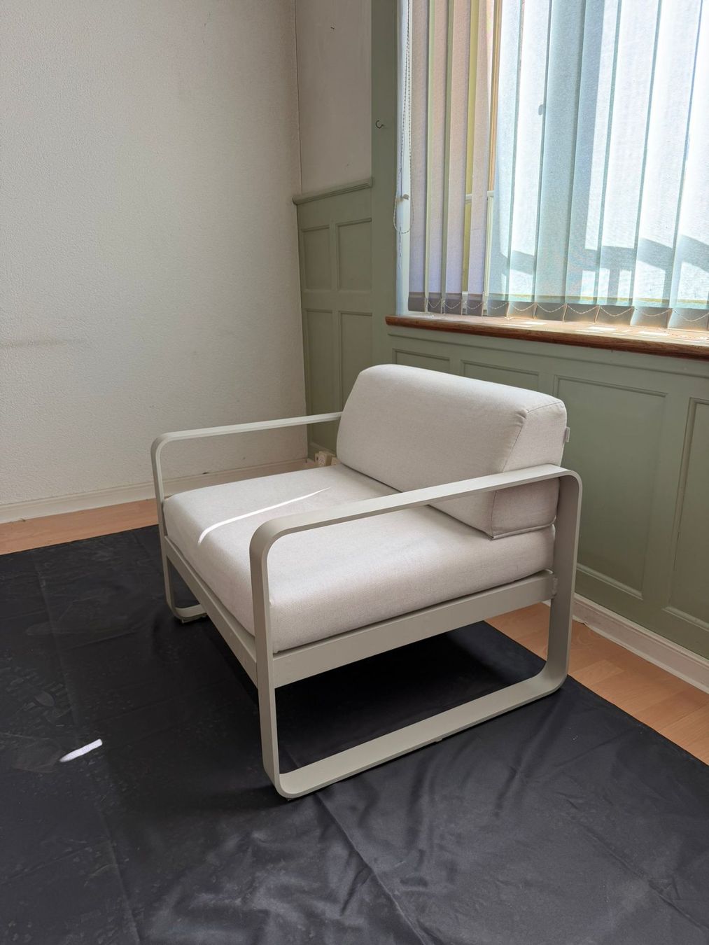 Fermob Sessel: FERMOB BELLEVIE - SINGLE ARMCHAIR - OFF WHITE – Gebraucht aus Givisiez von JUJU_1998 2