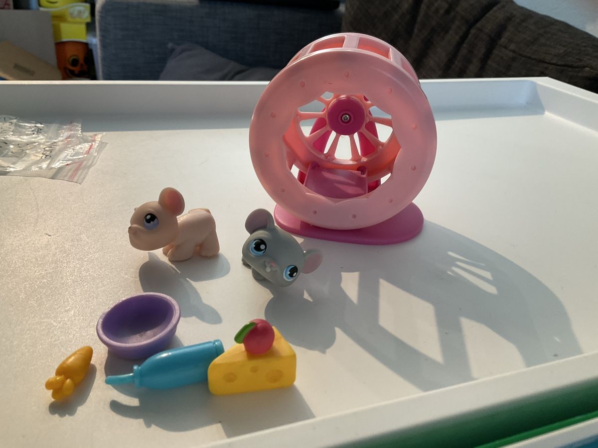 Vintage 2004 lps playset inkl wheel,2 mice #103/#104 + assec (Neu ...