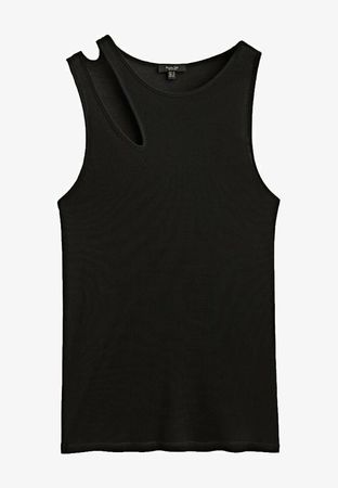Massimo Dutti Top schwarz XS