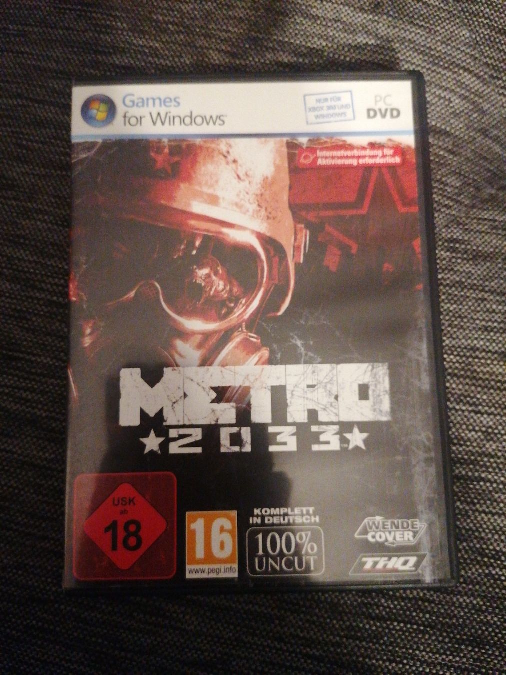 Giochi: METRO 2033 FOR WINDOWS PC DVD – Usato da Pratteln venduto da ThereseZ