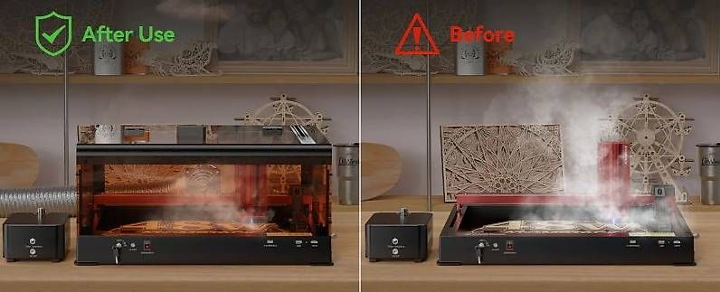 Atomstack Tutte le macchine: ATOMSTACK A48 Ultra Lasergravierer 48W Lasergravurmaschine – Usato da Malans GR venduto da BUYBEST-Schweiz 9