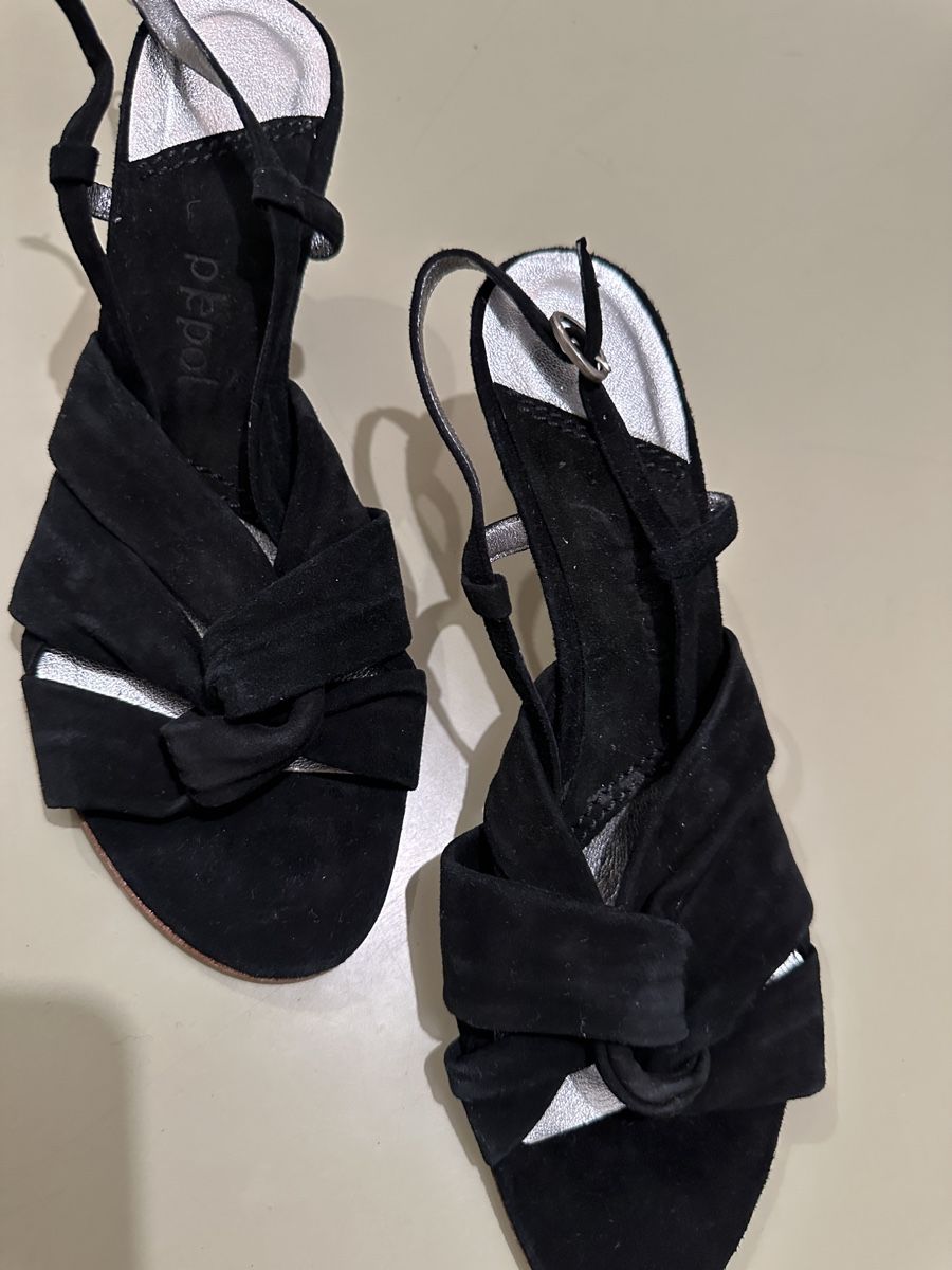 Scarpe da donna: Sandaletten Wildleder schwarz Gr. 39 – Usato da Zürich venduto da sof_cbh8 7