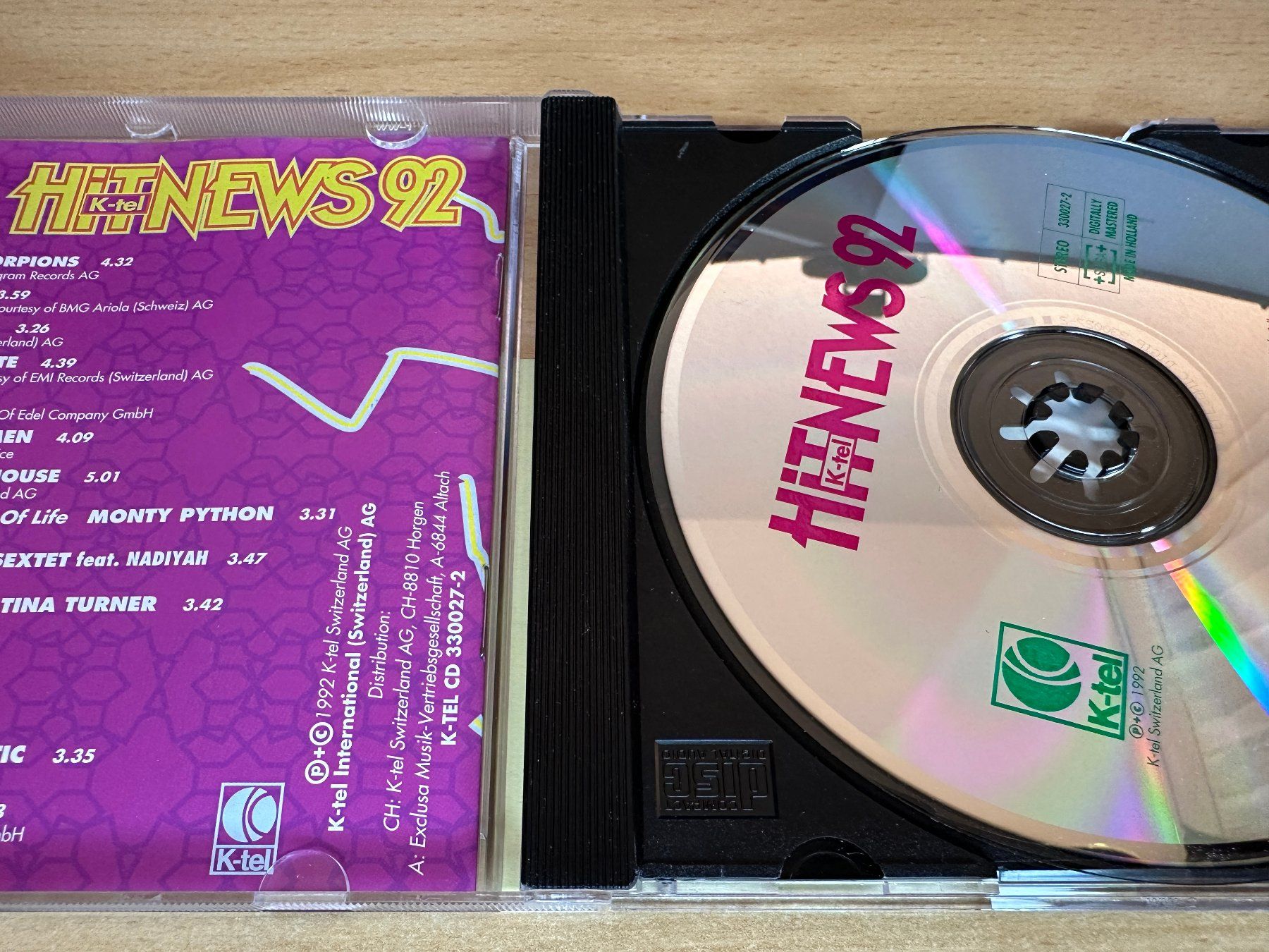 CDs: Various – Hit News 92 – Gebraucht aus Rikon im Tösstal von Alpenmutz 2