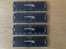 Kingston HyperX Predator 128 GB (4x 32GB) DDR4 3600 MHz