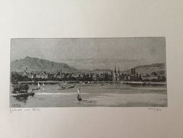 Stich von J. Weber, Zürich um 1890