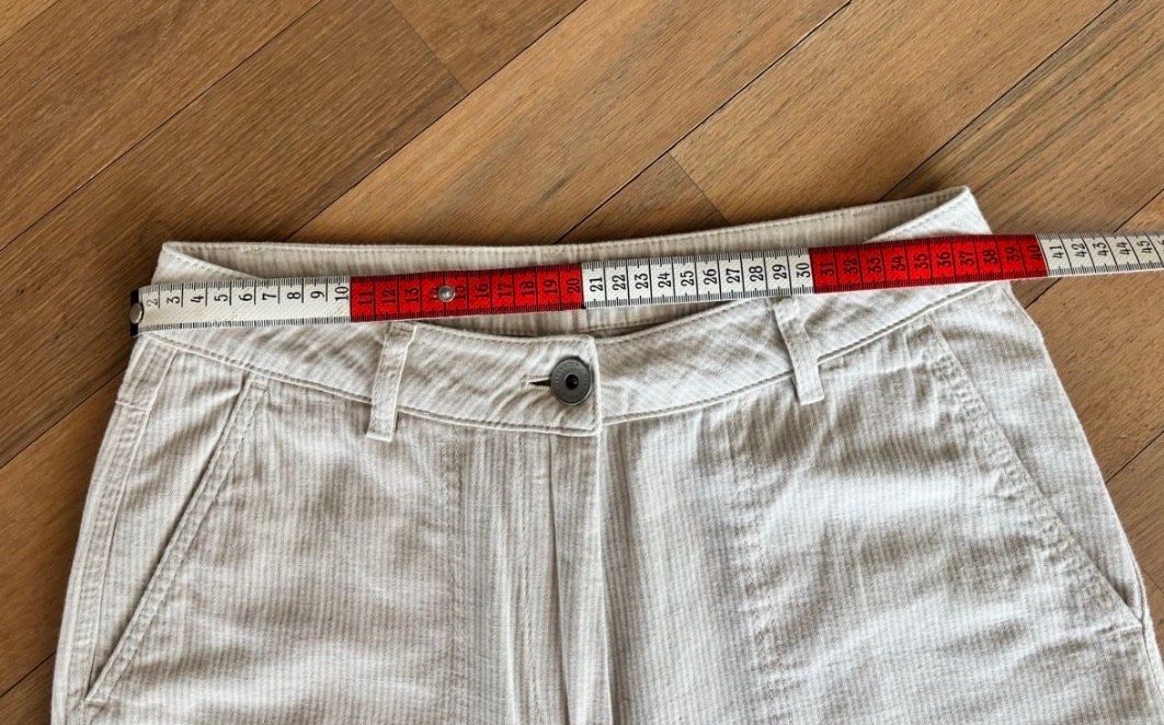 Hessnatur Pantaloni: Hessnatur Hose - Gr. 36 - Baumwolle/Leinen – Usato da Netstal venduto da gapow 8
