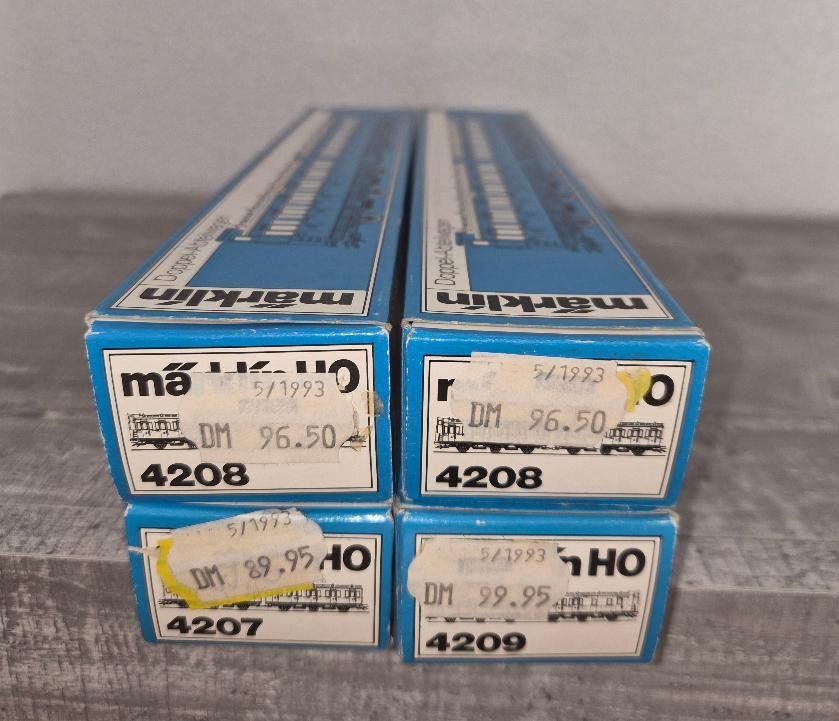 Märklin Modelleisenbahnen: Märklin Leerkarton / OVP 1 Stück von 4 / 4207 4208 oder 4209 – Gebraucht aus Dielsdorf von Haesi0 4
