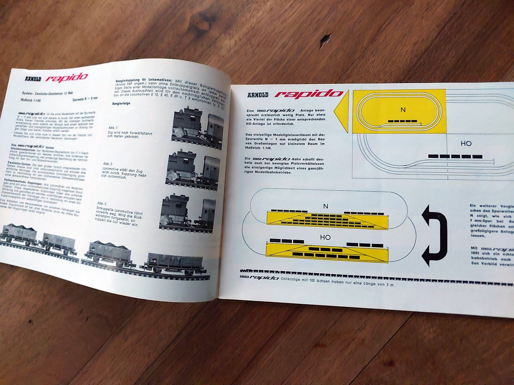 Zeitschriften & Magazine: Arnold Rapido - Modellbahn Katalog 1964/65 – Gebraucht aus Schönenwerd von Steidi 1