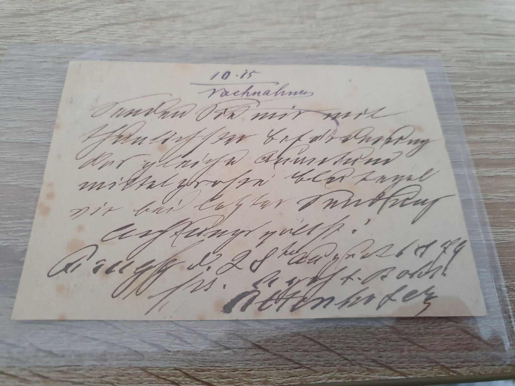 Alle Briefmarken: Carte-correspondance Brugg - Rorschach – Gebraucht aus Balgach von SIMEON27 1