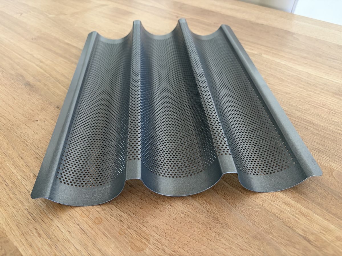 Teglie da forno: Baguette Backblech Birkmann gelocht – Usato da Lachen SZ venduto da LinWeg 2
