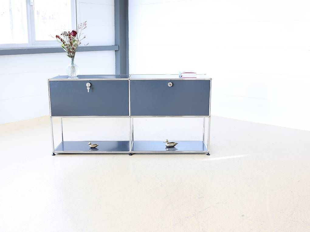USM Cassettiere: USM Haller Sideboard Anthrazitgrau 2x2 – Usato da Meinisberg venduto da atelier_TILIJA 8