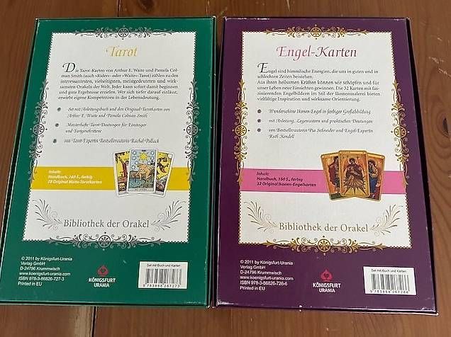Livres: Tarot und Engelkarten inkl. Bücher – Neuf (Voir description) à Marbach SG par Sonni81 1