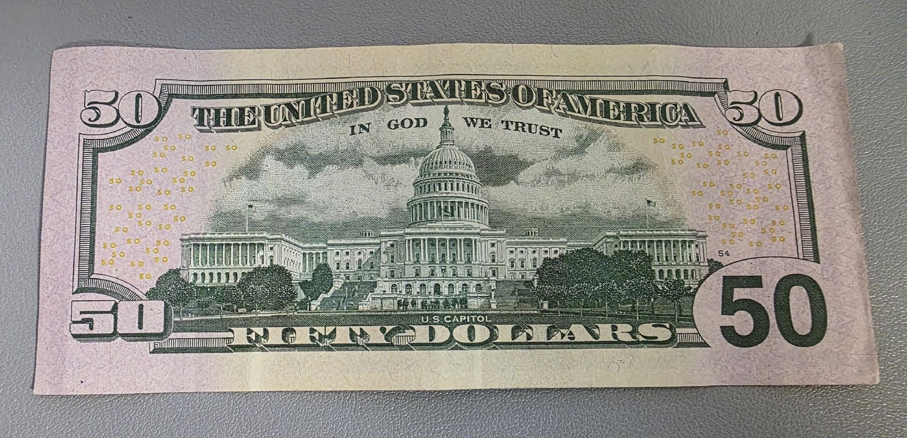 Banconote: 50 US Dollar - Grant - Serie E5 2017 – Usato da Niederuzwil venduto da 262305 1