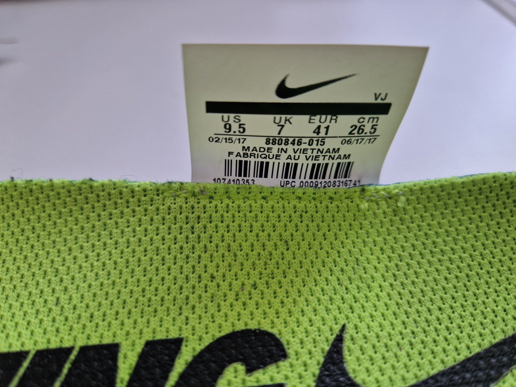 Nike Scarpe da uomo: Nike Free RN Motion Flyknit 2017 Gr. 41 – Usato da Lenzburg venduto da running25 3