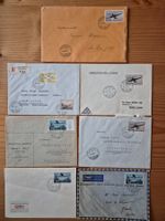 CH-Luftpostbriefe gelaufen Zustand gemäss Bilder