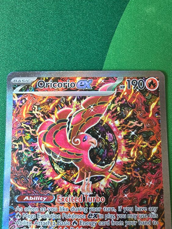 Pokemon Oricorio EX Promo MEP 024 Englisch (Neu (gemäss Beschreibung ...