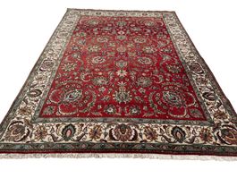 Grosser 3.5 x 2.5 m Täbriz Perserteppich - 100% Handmade
