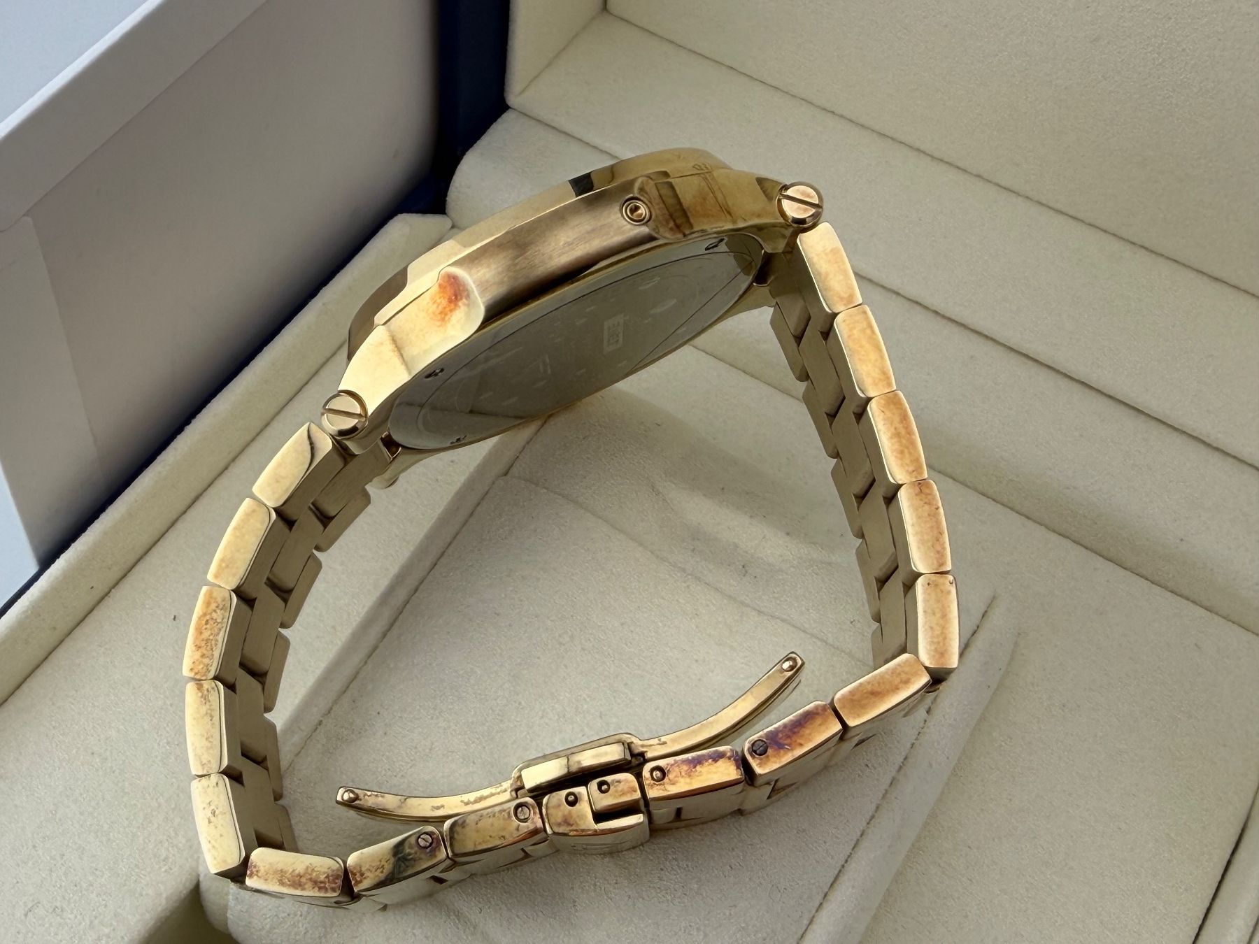 Orologi: Montre Christophe Duchamp Dorée Phase de Lune – Usato da Biel/Bienne venduto da MrP_WatchesBiel 5