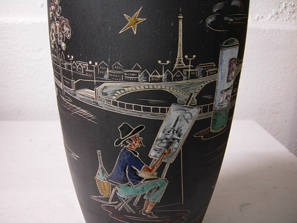 Vase & Récipients: Designer Prunkvase um 1955-H.Welling – D'occasion à Luzern par Lucernauno 6