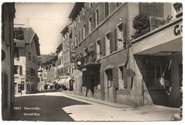 LA NEUVEVILLE Grand Rue - Hotel Falken
