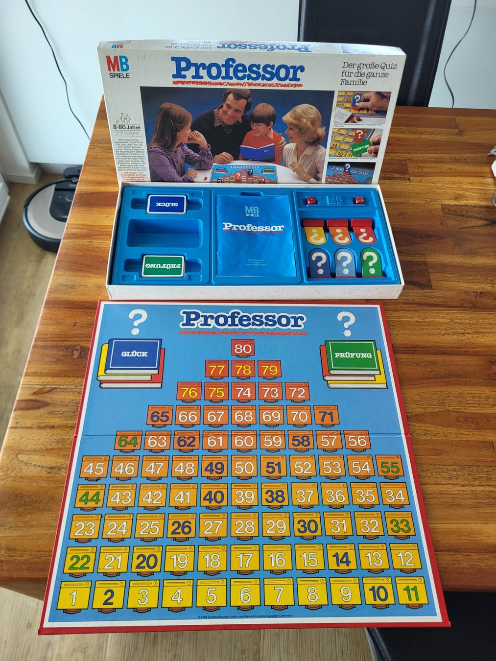 Spiele: Brettspiel Professor MB Spiele 1972 – Gebraucht aus Niederhelfenschwil von Bruce019 1